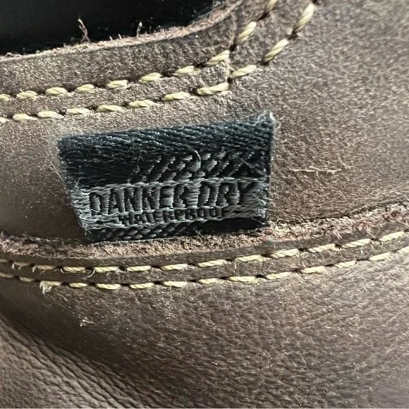 Danner Waterproof Caliper‎ 6 Brown Aluminum Toe Leather Work Boots M Sz 8.5